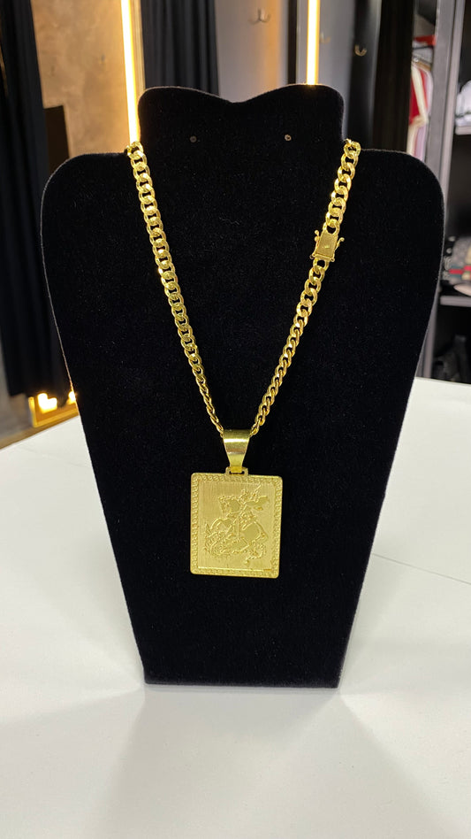 Corrente em moeda antiga